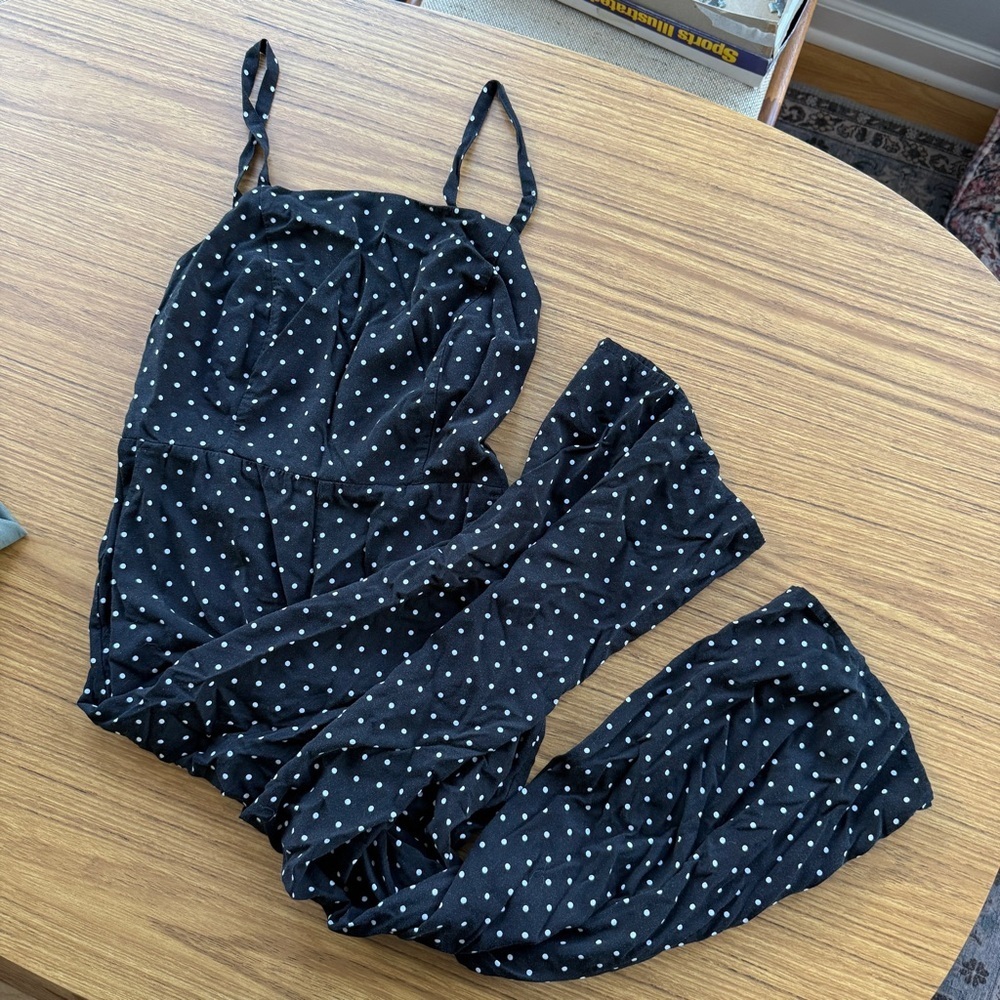 Old Navy Polka Dot Jumpsuit Women’s Medium Petite